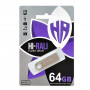 Флеш-накопичувач USB 64GB Hi-Rali Shuttle Series Silver (HI-64GBSHSL) (23367-03)