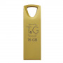 Флеш-накопичувач USB 16GB T&G 117 Metal Series Gold (TG117GD-16G) (23477-03)