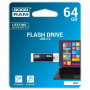 Флеш-накопичувач USB 64GB GOODRAM UCU2 (Cube) Black (UCU2-0640K0R11) (20897-03)