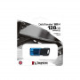 Флеш-накопичувач USB3.2 128GB Type-C Kingston DataTraveler 80 M Blue/Black (DT80M/128GB) (31158-03)