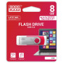 Флеш-накопичувач USB3.0 8GB GOODRAM UTS3 (Twister) Red (UTS3-0080R0R11) (20908-03)