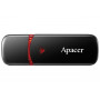 Флеш-накопичувач USB 16GB Apacer AH333 Black (AP16GAH333B-1) (20738-03)