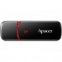 Флеш-накопичувач USB 64GB Apacer AH333 Black (AP64GAH333B-1) (20758-03)