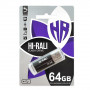 Флеш-накопичувач USB 64GB Hi-Rali Corsair Series Black (HI-64GBCORBK) (23339-03)