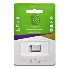 Флеш-накопичувач USB 32GB T&G 105 Metal Series Silver (TG105-32G)