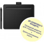Графічний планшет Wacom Intuos S Bluetooth Black Manga (CTL-4100WLK-M)