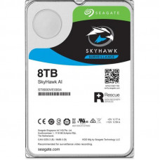Накопичувач HDD SATA 8.0TB Seagate SkyHawk AI Surveillance 7200rpm 256MB (ST8000VE001)
