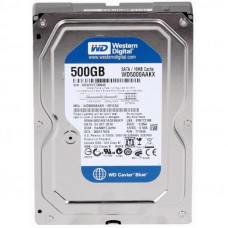 Накопичувач HDD SATA 500GB WD Blue 7200rpm 16MB (WD5000AAKX) Refurbished