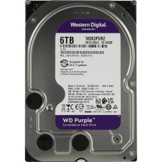 Накопичувач HDD SATA 6.0TB WD Purple 5400rpm 256MB (WD63PURZ)