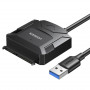 Адаптер Ugreen CR108 USB-С-1xSATA Black (20611) (34012-03)