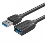 Кабель Vention OTG USB3.0 AF - USB3.0 AM, 3 m, Black (VAS-A45-B300) (23033-03)