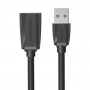 Кабель Vention OTG USB3.0 AF - USB3.0 AM, 3 m, Black (VAS-A45-B300) (23033-03)