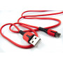 Кабель Dengos USB-Lightning 1м Red (PLS-M-IND-SOFT-RED) (26110-03)