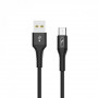 Кабель SkyDolphin S05V TPE Frost Line USB - microUSB 1м, Black (USB-000553) (26700-03)