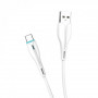 Кабель SkyDolphin S48T USB - Type-C 1м, White (USB-000425)