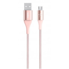 Кабель Belkin DuraTek Mixit USB2.0-MicroUSB, 1.2м Pink-Gold (F2CU051BT04-C00)