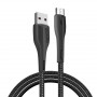 Кабель ColorWay USB-MicroUSB, 2.4А, 1м, PVC + Led, Black (CW-CBUM034-BK)