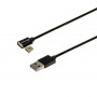 Кабель Grand-X USB-microUSB, магнітний, 1м, Black (MG-01M) (23840-03)