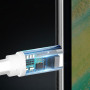 Кабель ColorWay USB-Lihgtning, 0.25м White (CW-CBUM-LM25W) (21770-03)