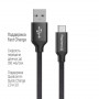 Кабель ColorWay USB-USB-C, 2м Black (CW-CBUC008-BK) (23160-03)