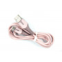 Кабель Dengos USB-USB Type-C 1м Rose (PLS-TC-IND-SOFT-ROSE) (26111-03)