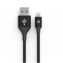 Кабель HP USB - Lightning, 2м, чорний (DHC-MF100-2M) (26211-03)