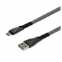 Кабель Grand-X USB - microUSB, 2A, 1м, Black (FM09) (30111-03)