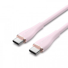 Кабель Vention USB-C - USB-C, 1 m, Pink (TAWPF)