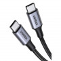 Кабель Ugreen US316 USB-C - USB-C, 1.5м, Gray (70428)