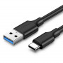 Кабель Ugreen US184 USB - USB-C, 2м, Black (20884) (33951-03)