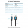 Кабель Vention USB Type-C - USB, 2m, Black (COKBH)