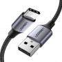 Кабель Ugreen US288 USB - USB-C, 1м, Black (60126) (33922-03)