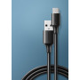 Кабель Ugreen US287 USB - USB-C, 2м, Black (60118)