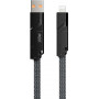 Кабель Proda PD-B96th USB/USB Type C - Lightning/USB-C 100W, 1.5м, Black (PD-B96th-BK) (34232-03)