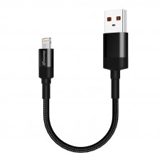 Кабель Grand-X USB-Lightning, Cu, 0.2м, Power Bank, Black (FM-20L)