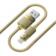 Кабель Luxe Cube Premium USB-Lightning, 1м, золотий (8886668686150)