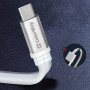 Кабель ColorWay USB-USB Type-C, 0.25м White (CW-CBUC001-WH) (21772-03)