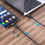 Кабель ColorWay Magnetic USB-Lightning + microUSB + USB-C Magnetic Data/Quick Charge, 2.4А, 1м, Black (CW-CBUU038-BK) (24952-03)