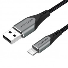 Кабель Vention USB - Lightning 2.4A 1 m Grey (LABHF)