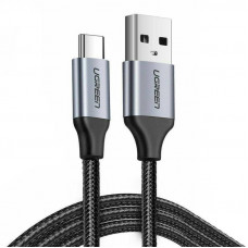 Кабель Ugreen US288 USB - USB-C, 3м, Gray (60408)