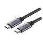 Кабель Ugreen US161 USB - USB-C, 1.5м, Gray (50751) (33953-03)