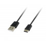 Кабель Global MSH-CA-001 USB-USB Type-C 1м Black (1283126474675)