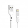 Кабель SkyDolphin S03L USB - Lightning 1м, White (USB-000417) (26694-03)