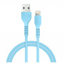 Кабель ACCLAB AL-CBCOLOR-L1BL USB-Lightning 1.2м Blue (1283126518188) (29574-03)