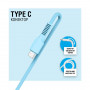 Кабель ACCLAB AL-CBCOLOR-T1BL USB-USB Type-C 1.2м Blue (1283126518249) (29594-03)