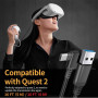 Кабель Type-C-Type-C Gtwin 90° Degrees Oculus Quest Gen2 Link VR USB 3.1 Gen1 5Gbps 3A 5m Black (1005003912229640U5B)