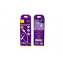 Кабель SkyDolphin S22L Soft Silicone USB - Lightning 1м, Violet (USB-000600) (29334-03)