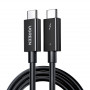 Кабель Ugreen US501 USB - USB-C, 0.8м, Black (30389) (33954-03)