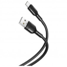 Кабель XO NB212 USB-USB Type-C 2.1A 1м Black (XO-NB212c-BK)