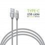 Кабель Intaleo CBGNYT2 USB-USB Type-C 2м Grey (1283126489143) (24254-03)